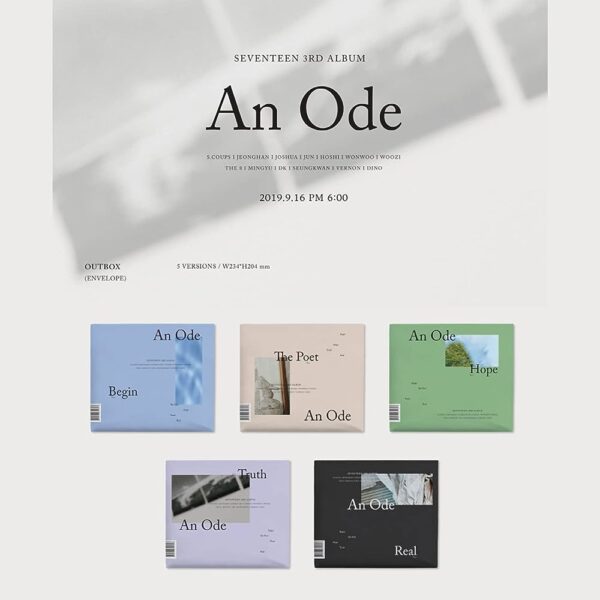 SEVENTEEN 3rd Album - An Ode