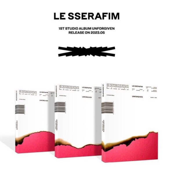 LE SSERAFIM 1st Studio Album - UNFORGIVEN